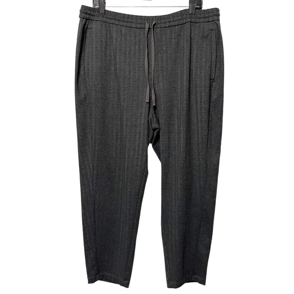 EILEEN FISHER Herringbone Knit Jogger Pants L